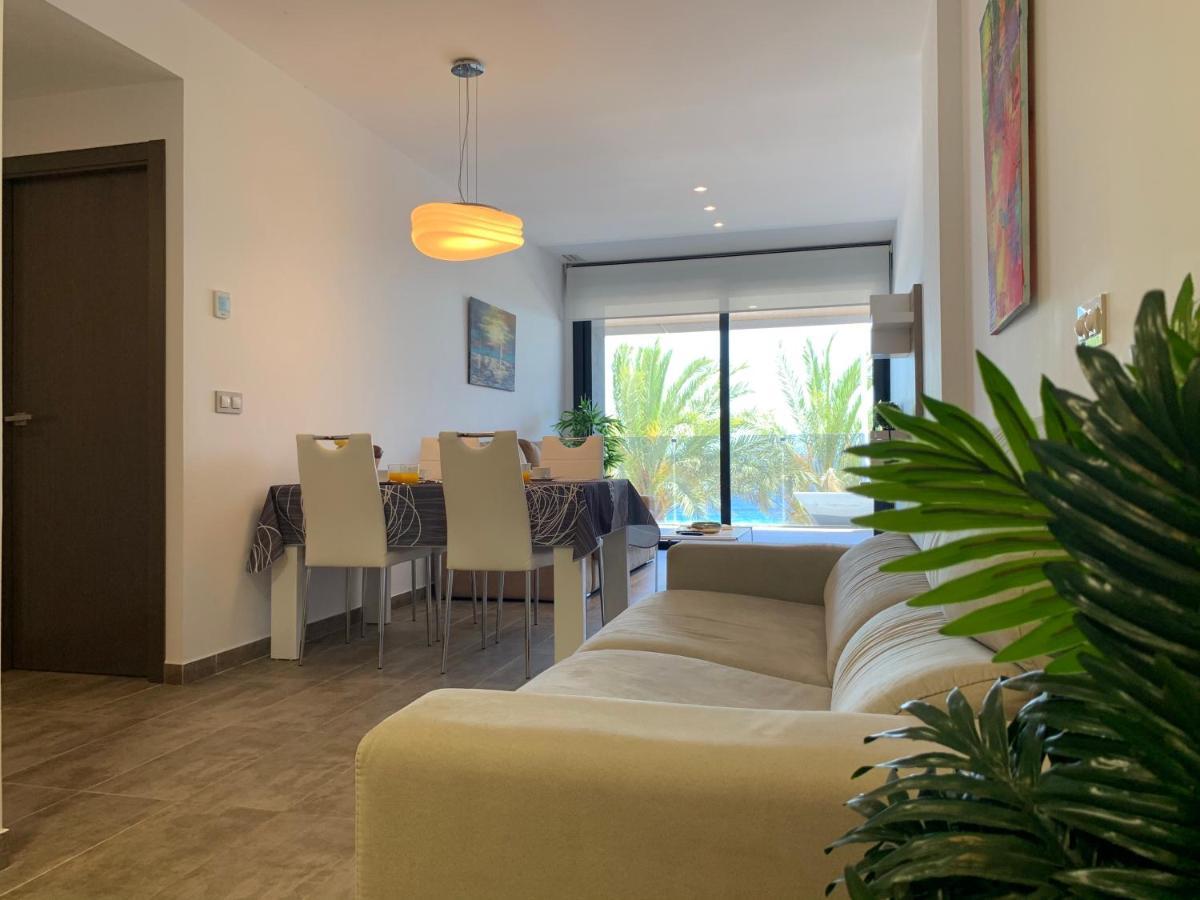 Apartamento De Lujo En Primera Linea De Playa Benidorm Luaran gambar