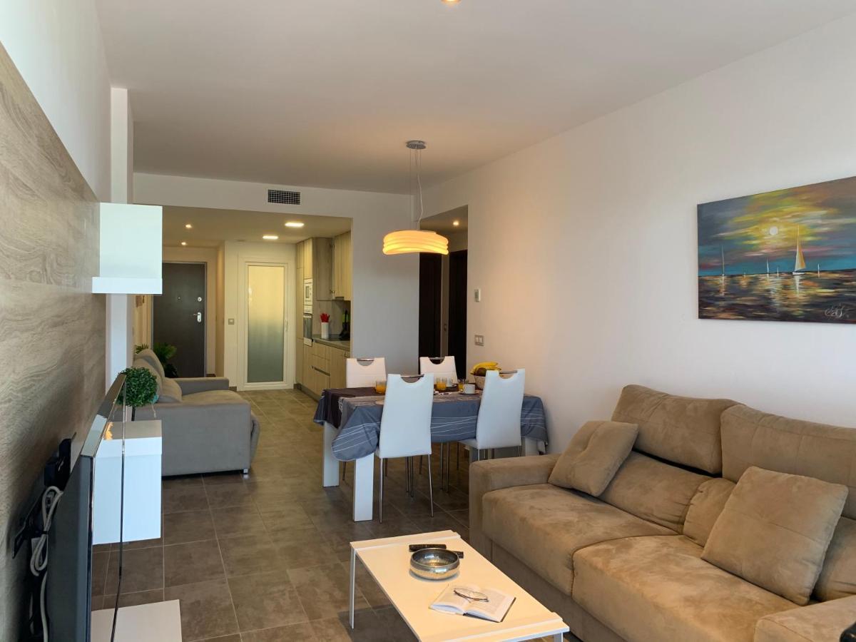 Apartamento De Lujo En Primera Linea De Playa Benidorm Luaran gambar