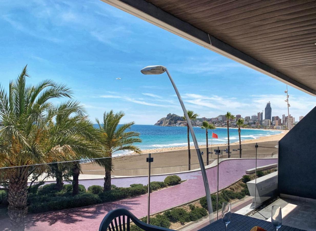 Apartamento De Lujo En Primera Linea De Playa Benidorm Luaran gambar