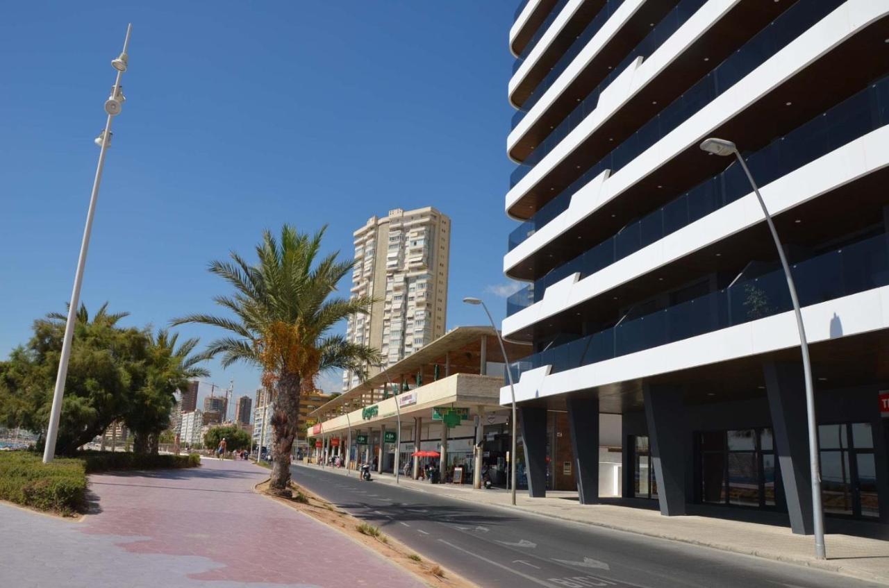 Apartamento De Lujo En Primera Linea De Playa Benidorm Luaran gambar